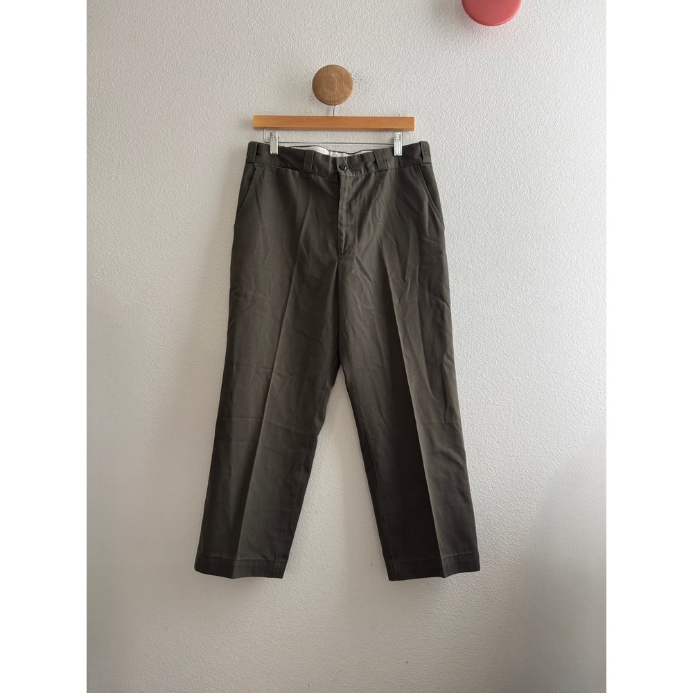 Vintage Montgomery Ward Mens Work Trousers Chinos No Iron Size 32